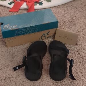 Chaco Black Sandals New with Box
